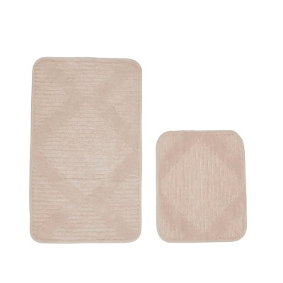 Ensemble de tapis de bain Choudhury (2 pièces)