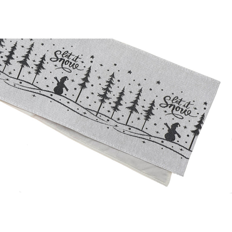 Tapestry Table Runner Let It Snow, 2