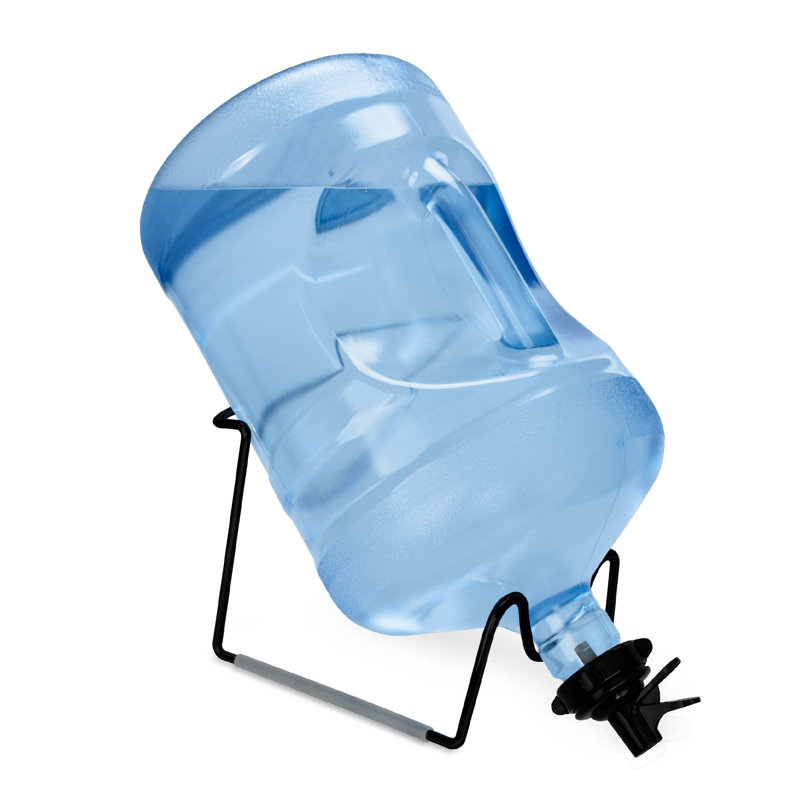 Support pour bouteille d'eau H 6,65 po x l 9 po x P 11,75 po Aquira, Noir