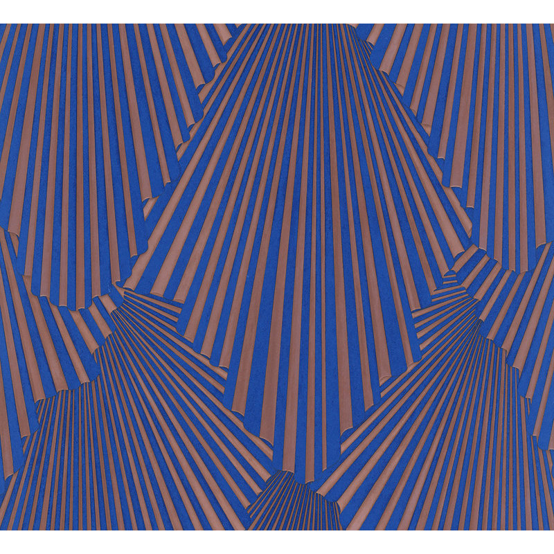 Galerie Fashion Icon Graphic Wallpaper, Blue