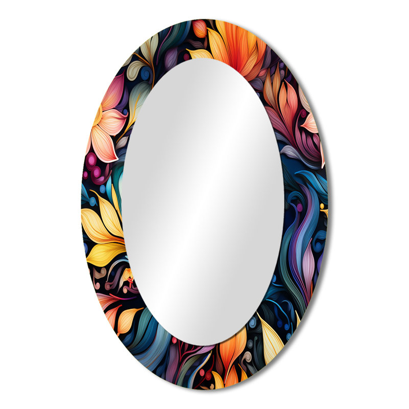 Motif marocain bohème multicolore, H 36 po x l 24 po