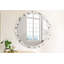 Huldar Glass Flat Wall Mirror