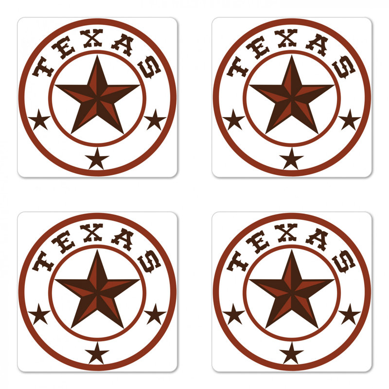 Sous-verre texas star