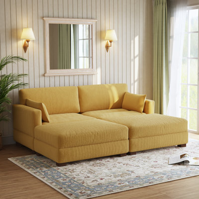 Bentura 221.5Cm Square Arms Modular Sofa