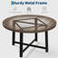 Extendable Round Dining Table-849848460