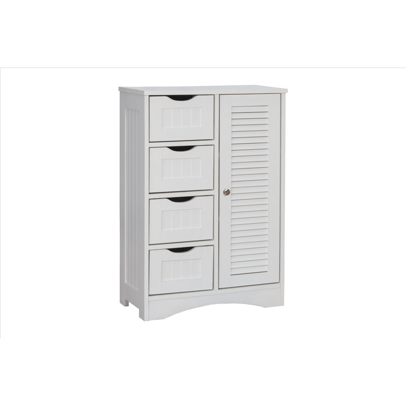 Danna Bathroom Cabinet, White