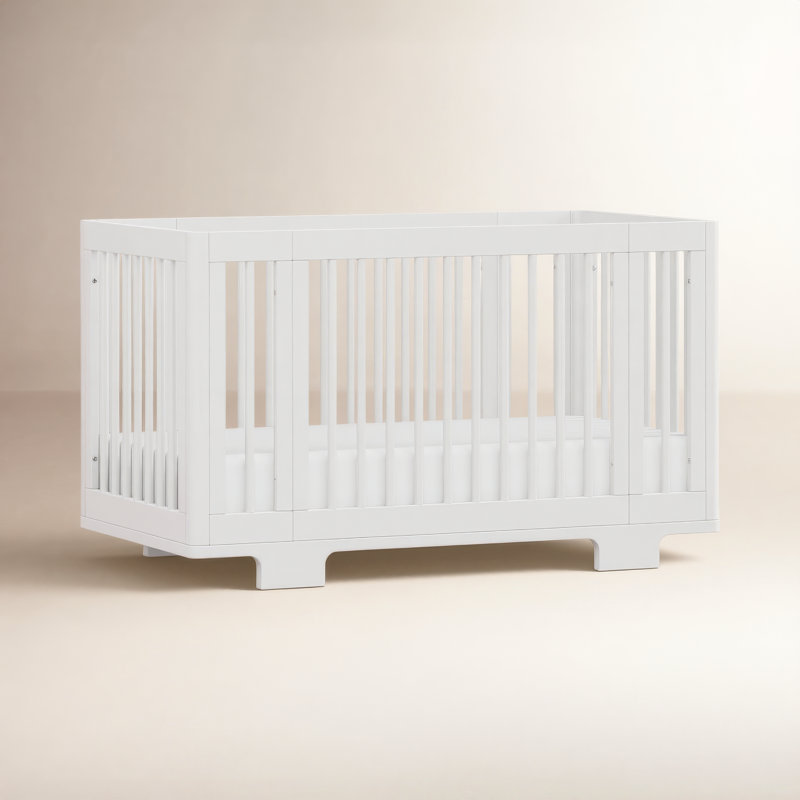 Lit de bébé convertible 8-en-1 Yuzu avec ensembles de conversion toutes étapes, Blanc