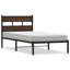 Vidaxl Bed Frame Without Mattress With Headboard 160X200 Cm-105716935-124966279