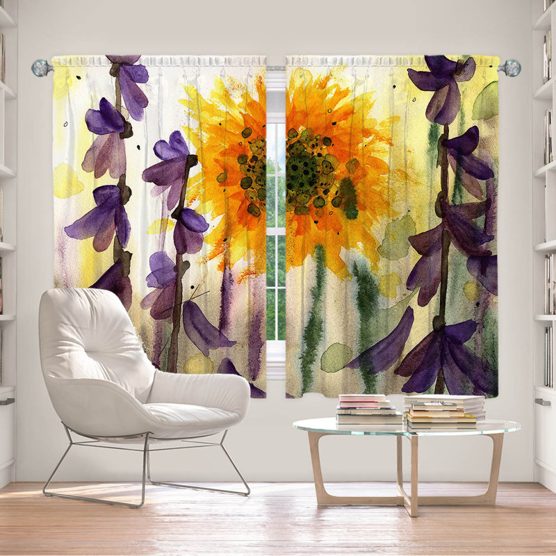 Rideau simple obscurcissant avec passe-tringle Delaughter, L 56 po x L 78 po
