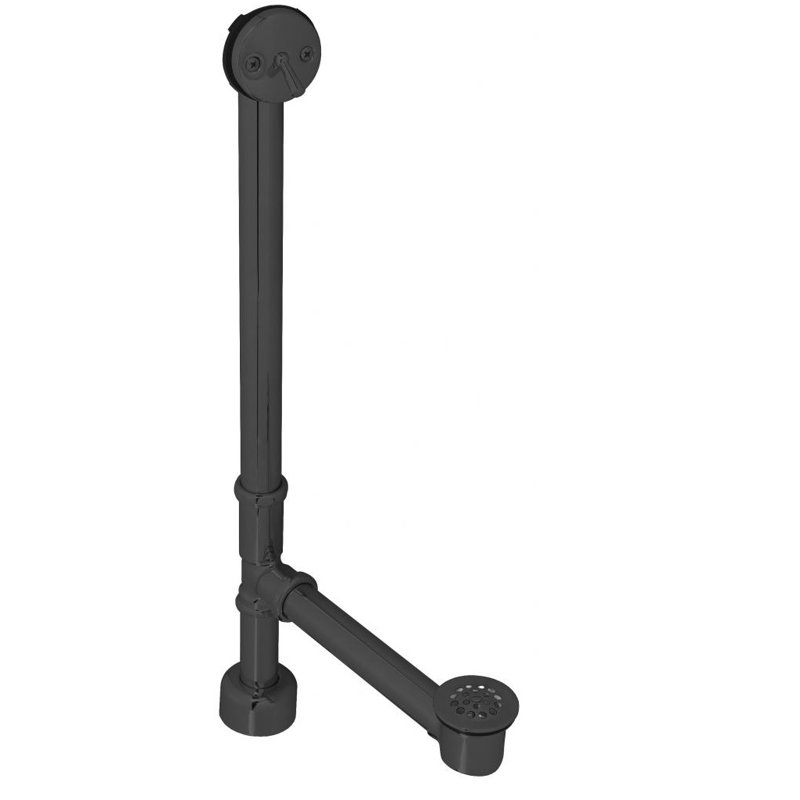 3'' W Leg Yes, Matte Black