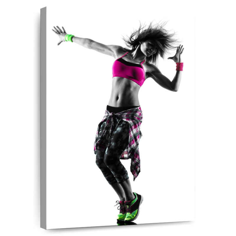 Senne Zumba Dancer, 12" H x 8" W