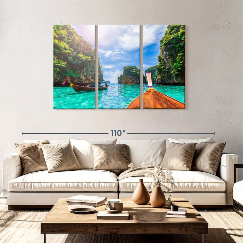 Gillard Ko Phi Phi Adventure, 48" H x 74" W