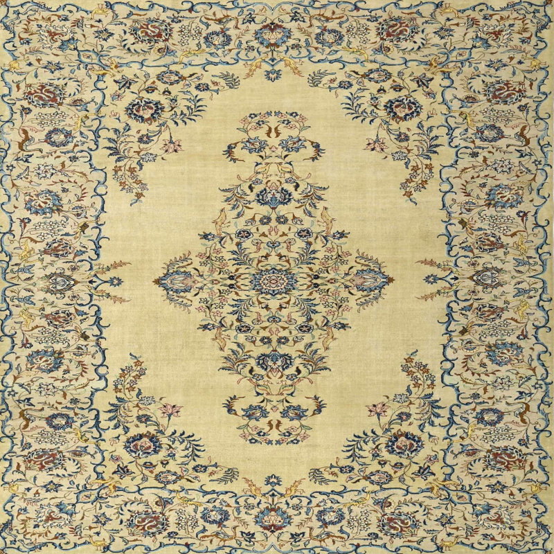 Delacerda Oriental Indoor Rug, Square 7'
