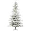Sierra Lighted Artificial Fir Christmas Tree-1930950835