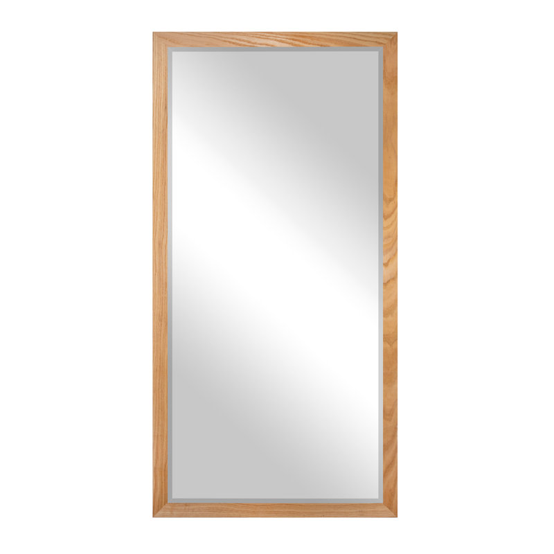 Ozark Hardwood Beveled Mirror 2", Natural