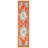 Kathryn Oriental Orange Area Rug-420952491