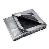 12ftx16ft Super Heavy Duty Poly Tarp, 16mil, 8oz
