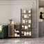 Échelle à 5 niveaux, support de rangement à plusieurs niveaux avec tablettes ouvertes, présentoir polyvalent pour le salon, la chambre à coucher et le bureau