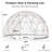 15' Large Oversize Walk-In Clear Geodesic Sunbubble Dome Tent-135785068
