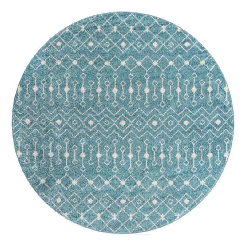 Somerville Moroccan Indoor Rug, Round 7'10"