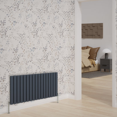 Bruner Horizontal Double Flat Panel Radiators 600x1156mm