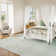 Simple Fresh Square Pattern Non-Slip Bottom Cotton Fabric Soft Tender Green Carpet Fringed Area Rug