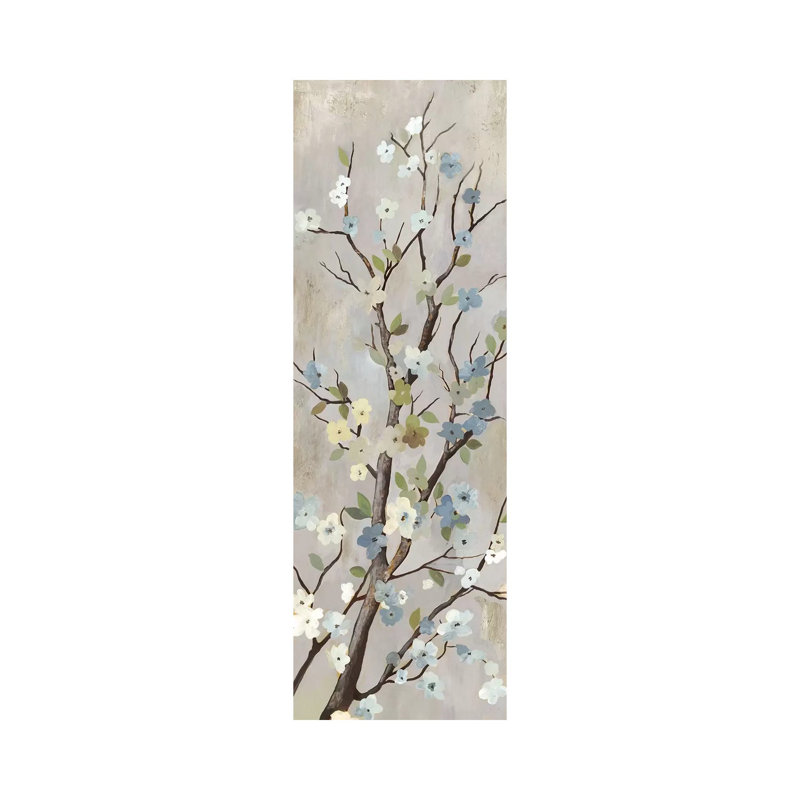 Blossom II by PI Studio - Wrapped Canvas Painting, 30.48 cm H x 91.44 cm W x 1.91 cm D