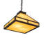 Luminaire suspendu à deux lumières Whitewing en bronze intemporel