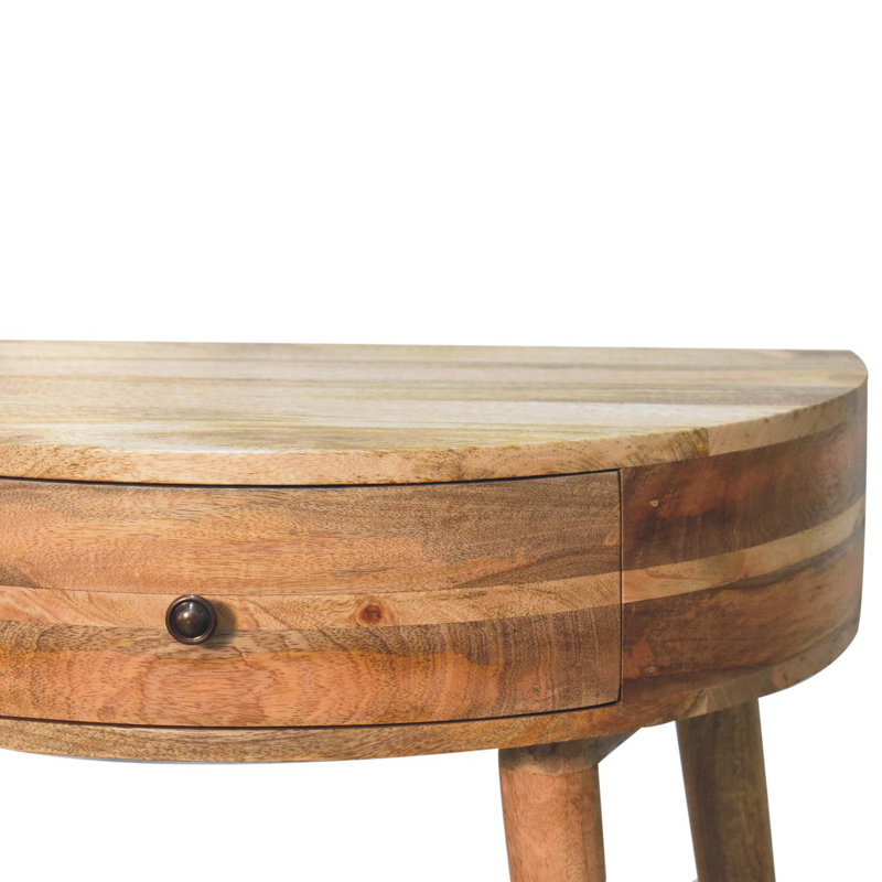 Daycia 27.56'' Solid Wood Console Table