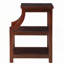 Table d'appoint espresso avec station d'alimentation USB