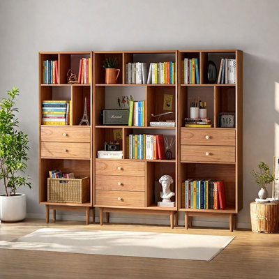 Nordic style furniture bookcase