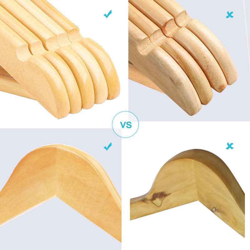 Non-Slip Standard Hanger, Natural