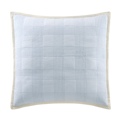 Southern Tide Camden Euro Blue/Ivory Sham