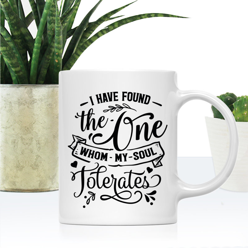 Tasse à café Ahmeek, Traduction « I Have Found The One Whom My Soul To