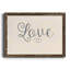 «Stitched Love», reproduction d'art textuel sur toile encadrée-796766484-796766571