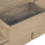 Commode 6 tiroirs Ola, brun