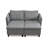 Convertible Sectional Sofa with Storage Seat
