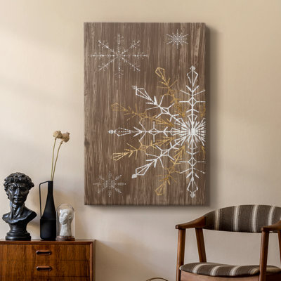 Barnwood Wonderland Collection B -Custom Wrapped Gallery Cavas