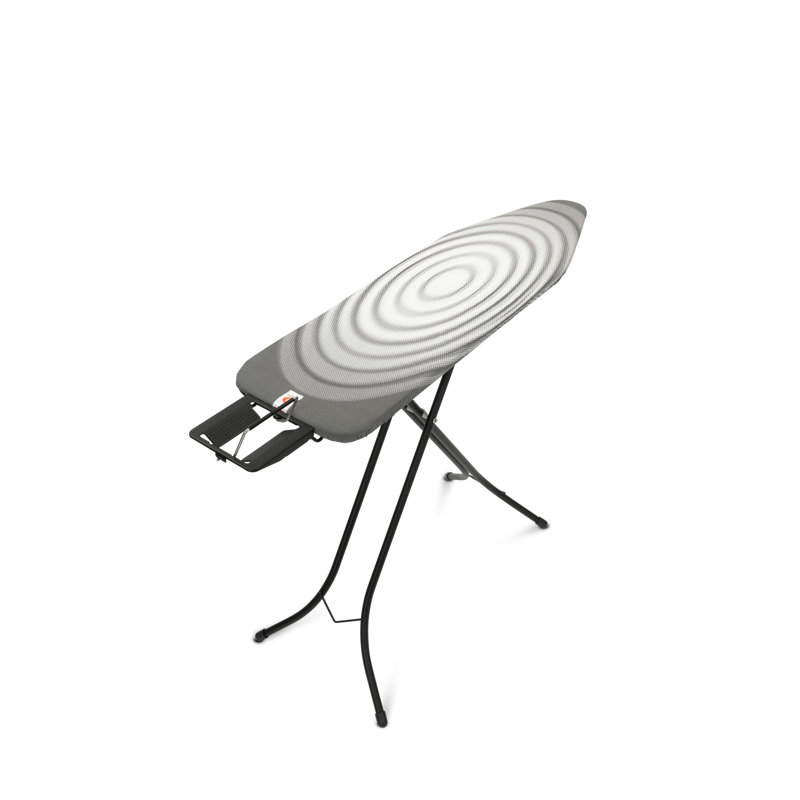 Planche à repasser moyenne avec repose-fer à vapeur taille B de Brabantia, Ovale titan