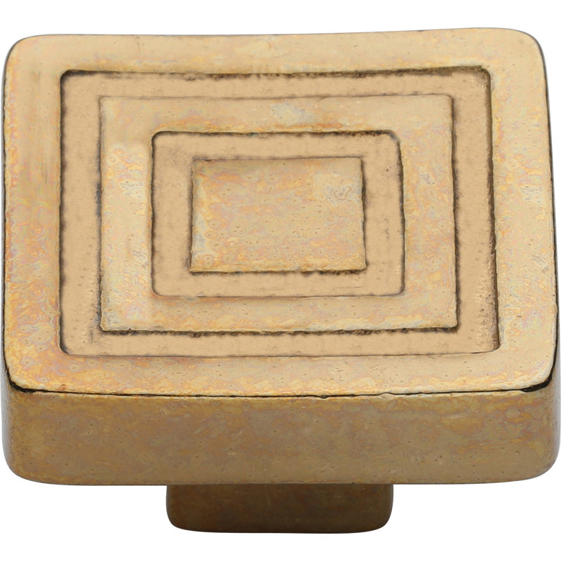 Poignée d'armoire rustique, 1.5, Bronze naturel