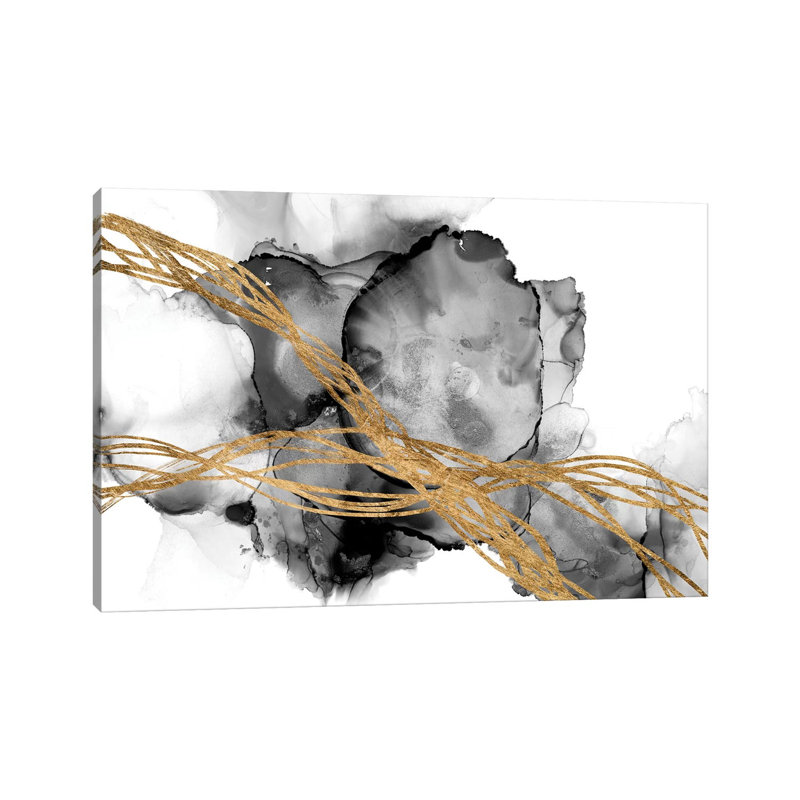 "Matrix undulation I" par Jennifer Goldberger-impression, Toile tendue, H 8 po x l 12 po x P 0,75 po