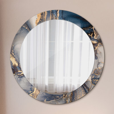 Huldar Glass Flat Wall Mirror