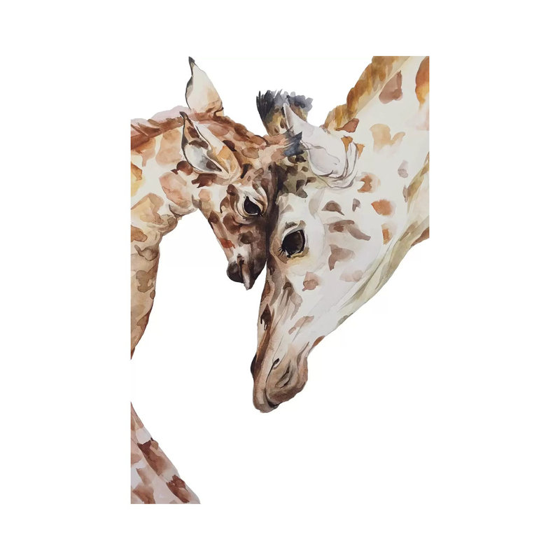 Giraffe by Kira Balan - Wrapped Canvas Gallery-Wrapped Canvas Giclée, 30.48cm H x 20.32cm W x 1.905cm D