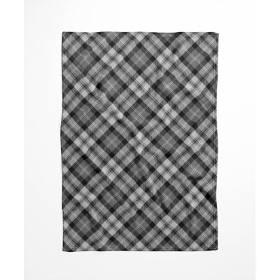 Anthony Plaid Velveteen Fleece Blanket