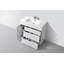Ensemble de meuble-lavabo simple 35,5 "Eble Modern-627775