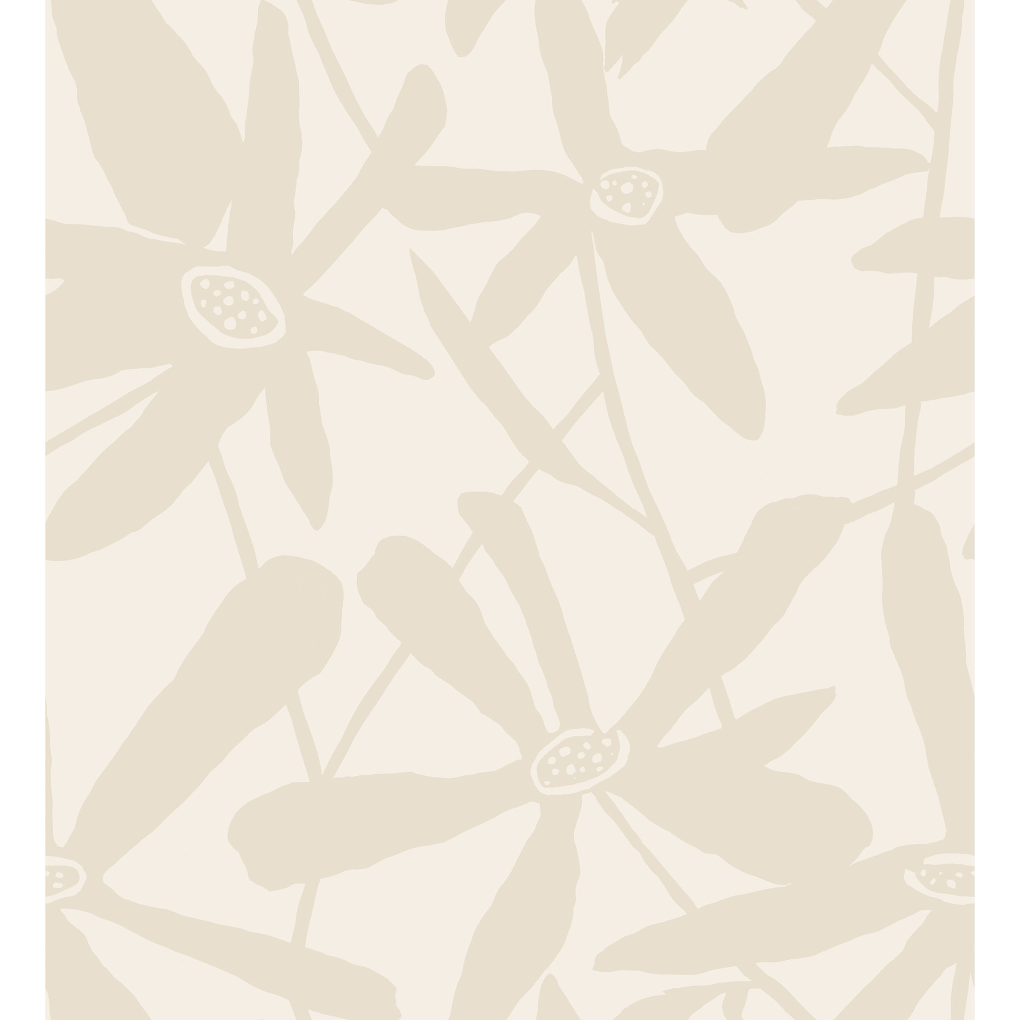 Brookstead Floral Wallpaper, Neutral