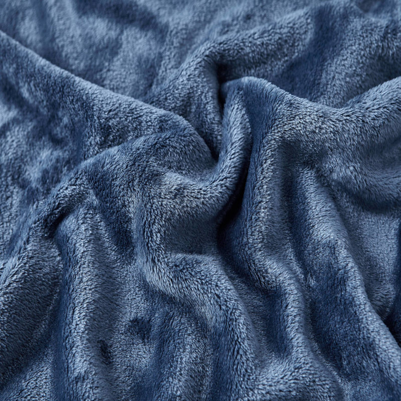Navy Full Ultra Soft Fleece Blanket
