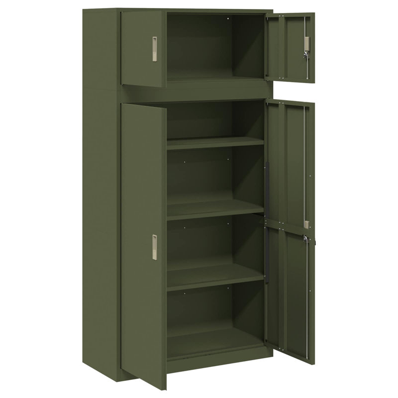Storage Cabinet, Olive Green