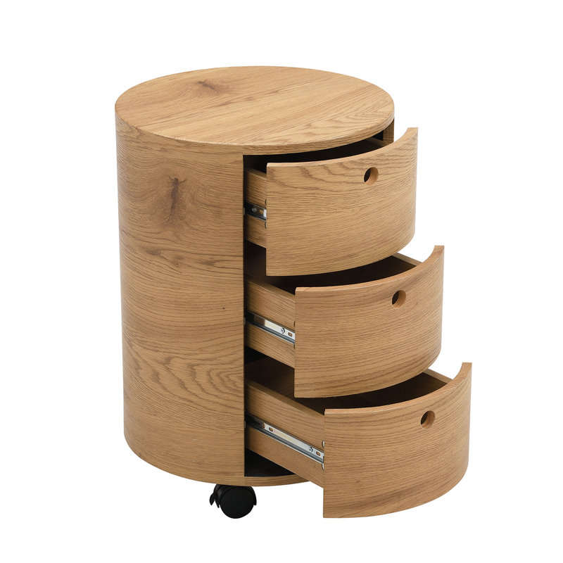 Reames 40cm W Bedside Table, Oak