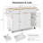 55" Fluted Kitchen Island With Drop Leaf-1453851721